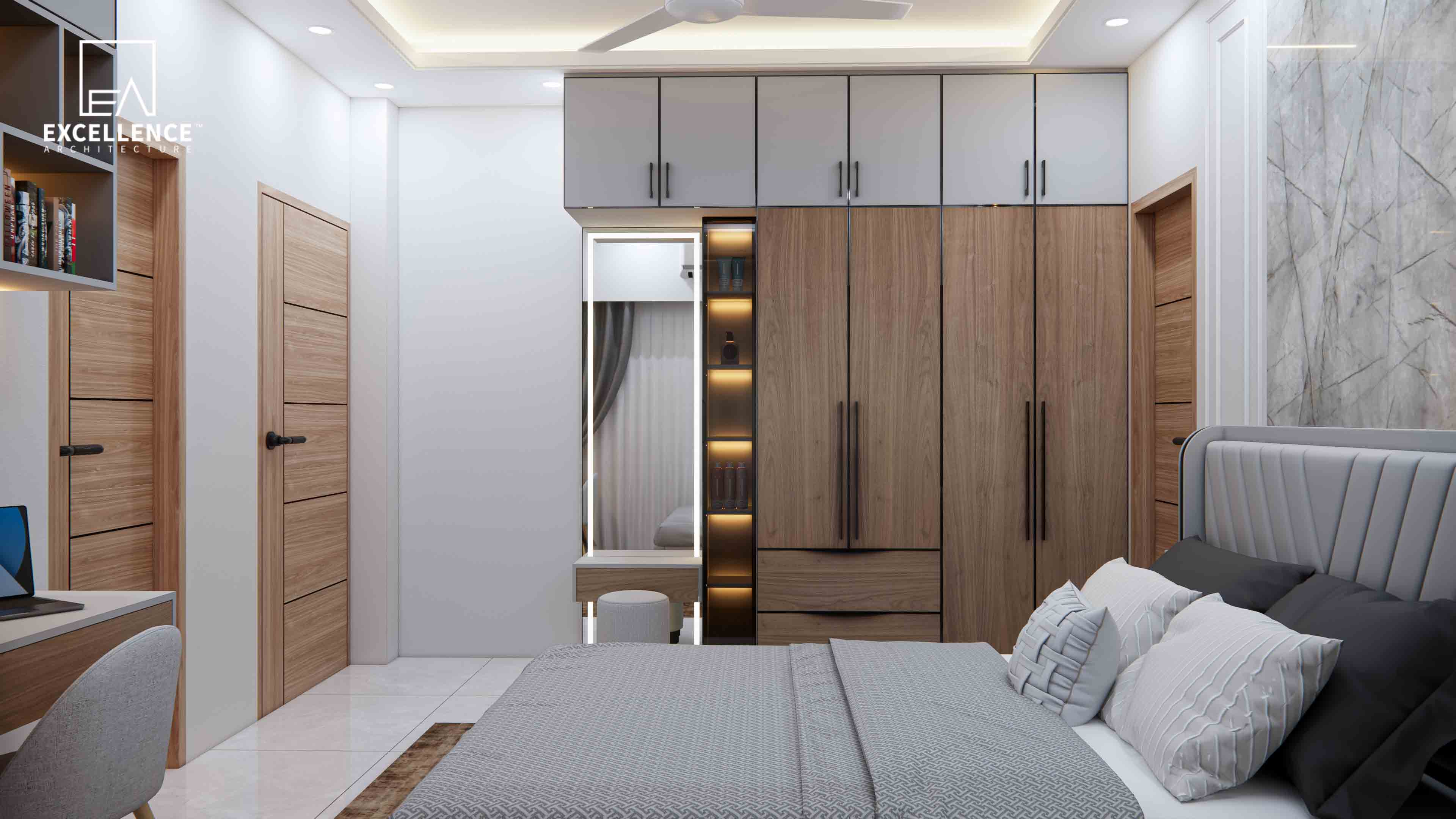 How to Make a Small Flat (800 sq. ft.) Look Spacious and Bright While Maximizing Storage