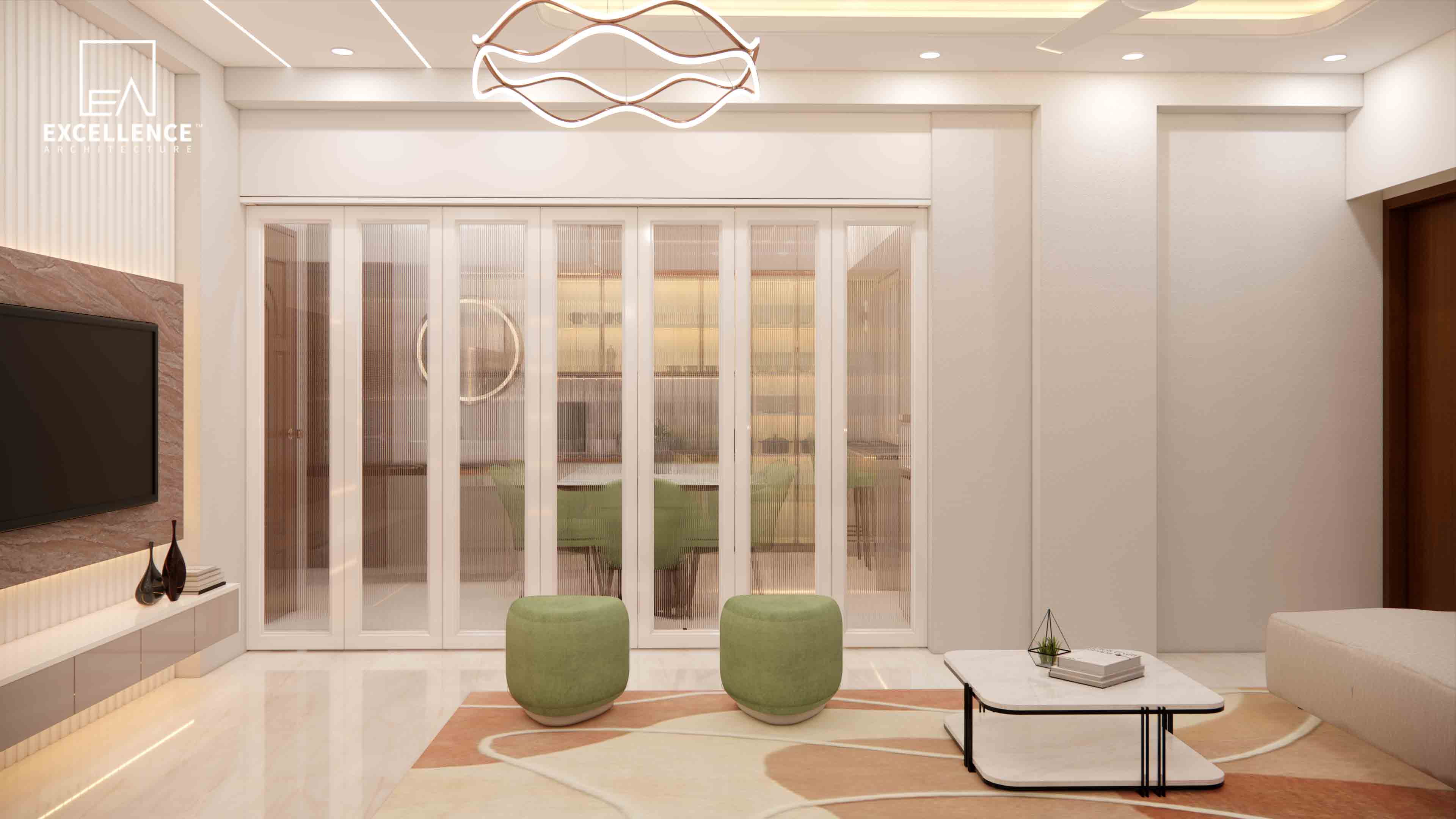 How to Hide Exposed Beams, Columns, and Unwanted AC Pipes Aesthetically