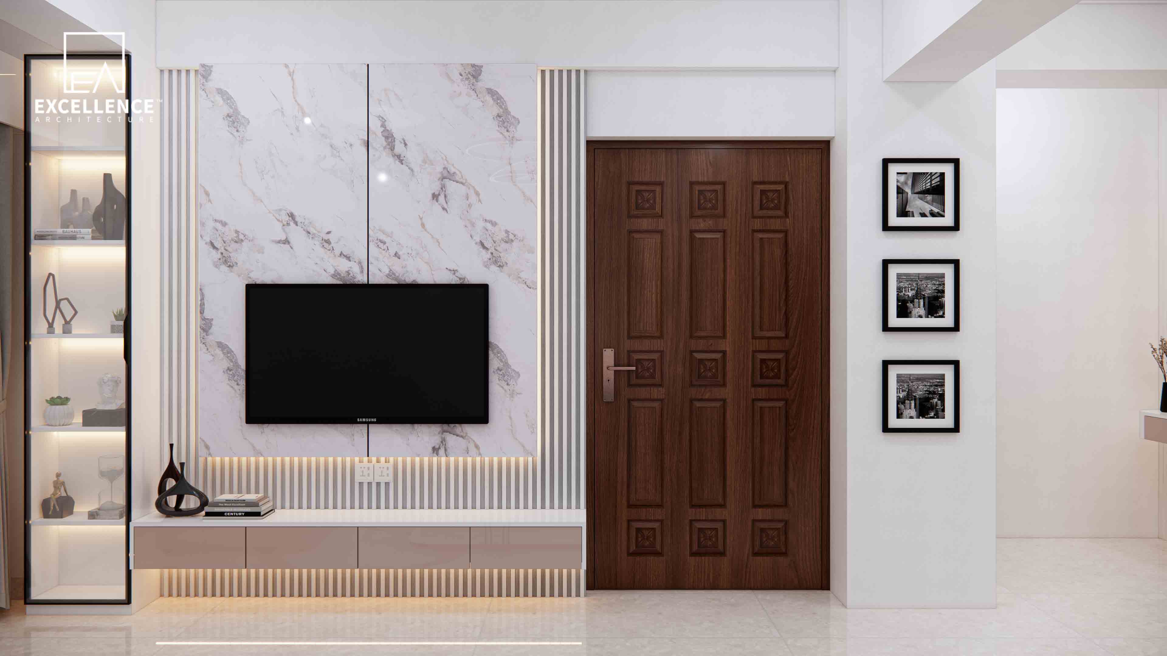 10 Modern TV Wall Design Ideas for Dhaka Living Rooms