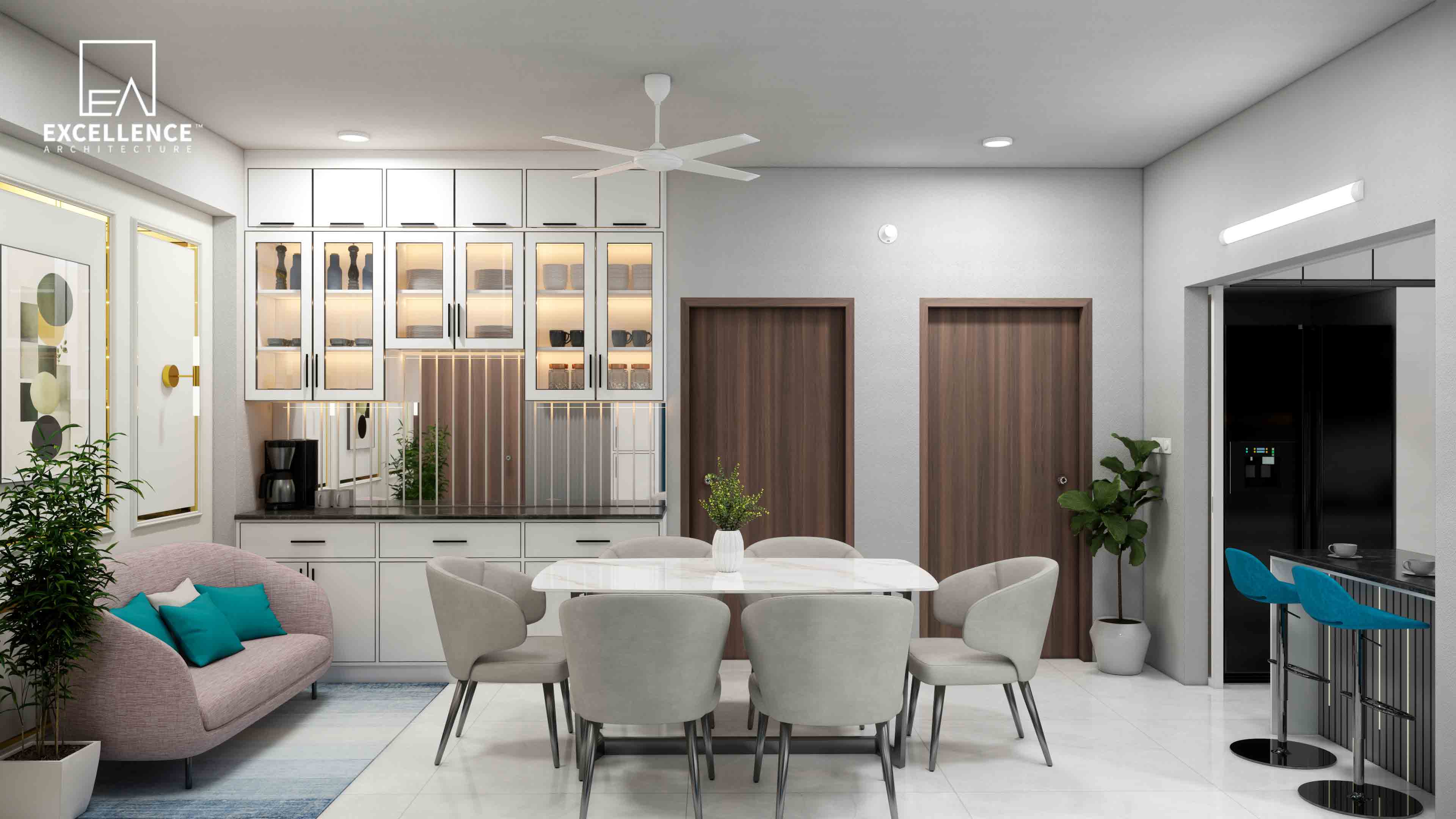 Dining Room Space Optimization: Choosing Between Dinner Wagons and Built-in Credenzas