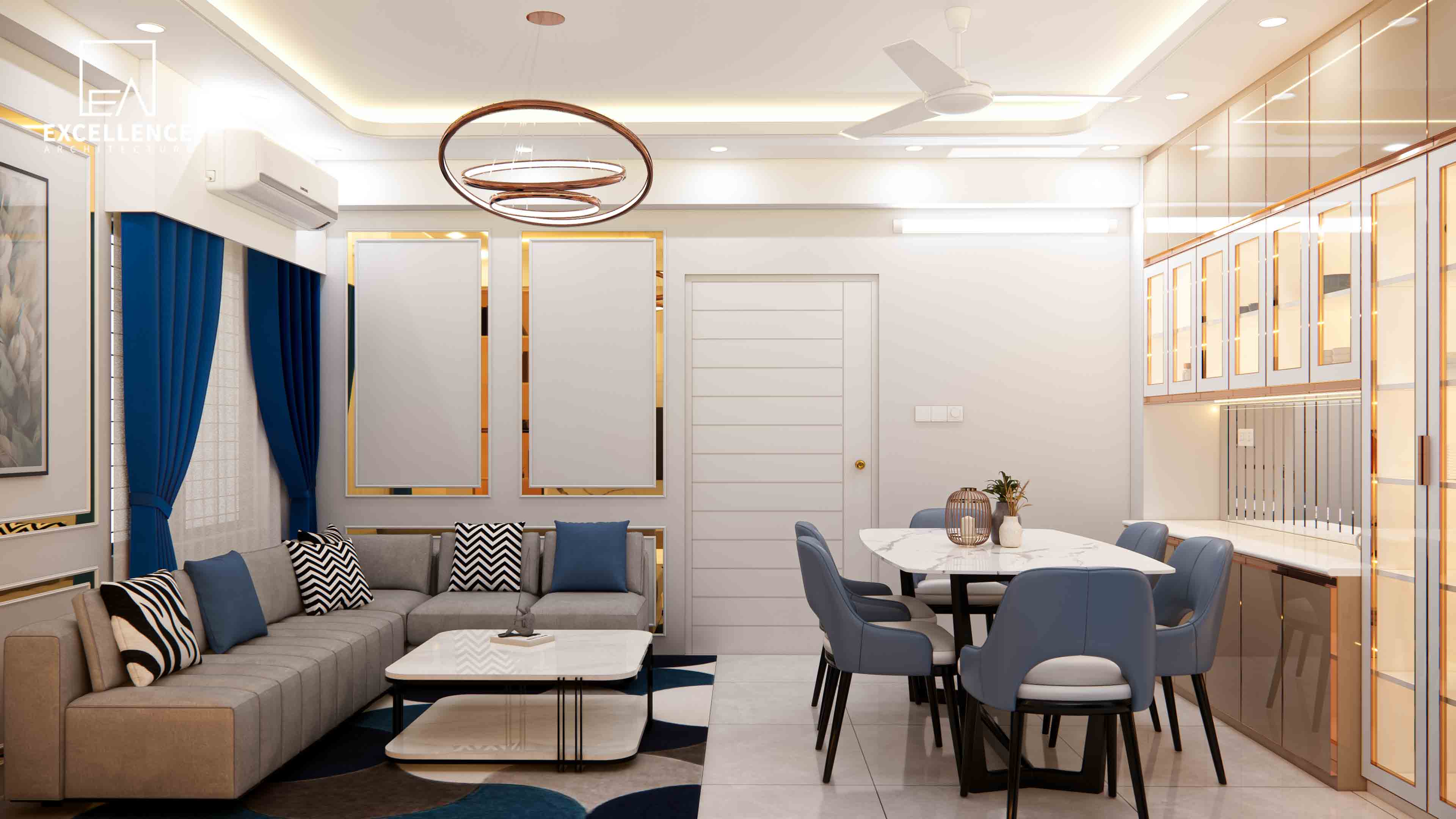How to Make Low-Ceiling (8.5 Ft) Apartments Feel Taller and More Spacious
