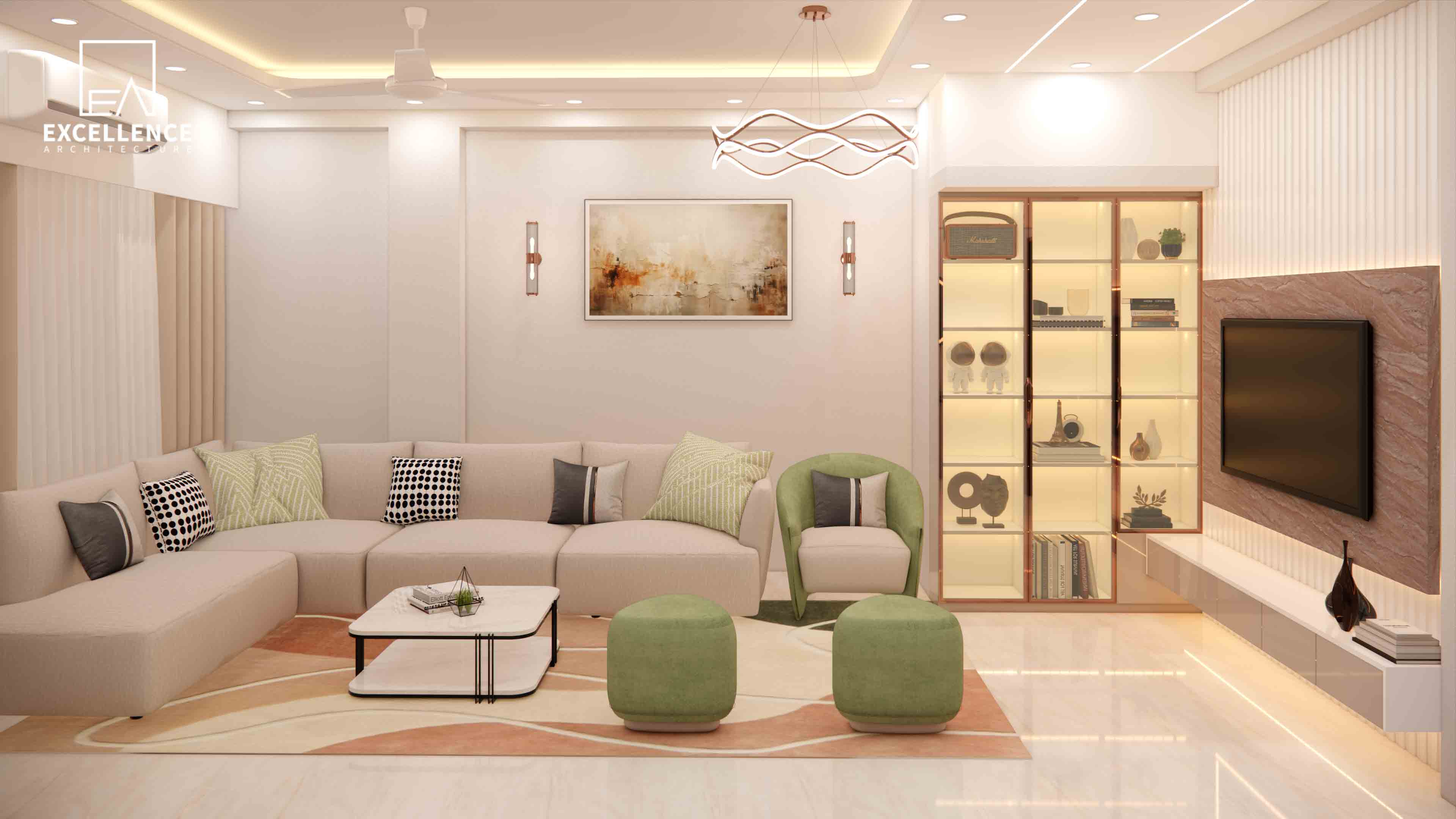 How to Make Low-Ceiling (8.5 Ft) Apartments Feel Taller and More Spacious